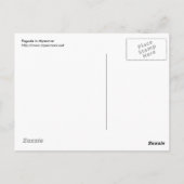 Pagoda Briefkaart (Achterkant)