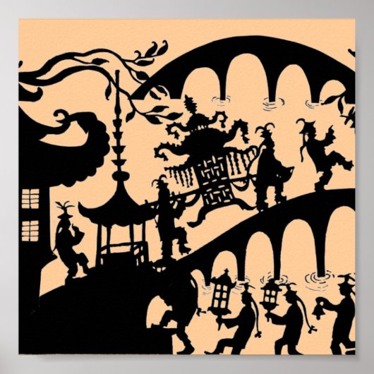 Pagoda Dance Poster (Voorkant)