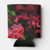 Pagoda Flowers Colorful Red en Roze Blikjeskoeler (Achterkant)