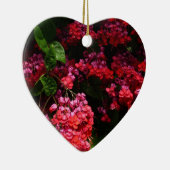 Pagoda Flowers Colorful Red en Roze Keramisch Ornament (Rechts)