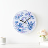 Pagoda Garden in Blue and Purple Grote Klok (Huis)