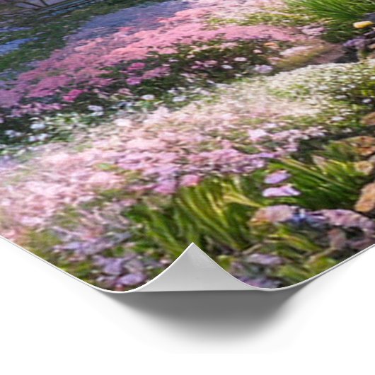 Pagoda in Bloom Poster (Hoek)