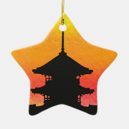 Pagoda Japan Kyoto Keramisch Ornament