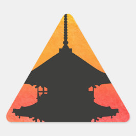 Pagoda Japan Kyoto Sticker