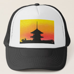 Pagoda Japan Kyoto Trucker Pet