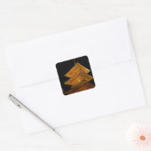 Pagoda Japan Kyoto Vierkante Sticker (Envelop)