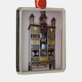 Pagoda kabinet in stijl van Thomas Chippendale Metalen Ornament (Rechts)