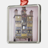 Pagoda kabinet in stijl van Thomas Chippendale Metalen Ornament (Links)