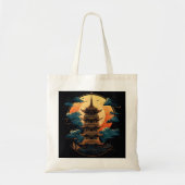 Pagoda Logo Symbol2 Digitale kunst Tote Bag (Voorkant)