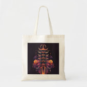 Pagoda Logo Symbol4 Digitale kunst Tote Bag (Voorkant)