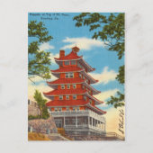Pagoda on Mt. Penn, Reading, Pennsylvania Briefkaart (Voorkant)