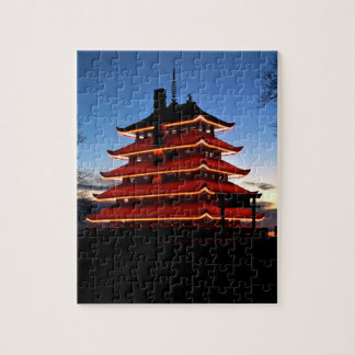 Pagoda Puzzle Legpuzzel