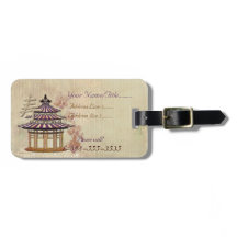 Pagoda Roos gemengd media-Orientaal