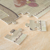 Pagoda Roos gemengd media-Orientaal Legpuzzel (Zijkant)