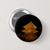 Pagode Japan Kyoto Ronde Button 5,7 Cm (Voorkant /achterkant)
