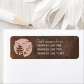 Pagodebloesem roze "Droom" Etiket (Insitu)