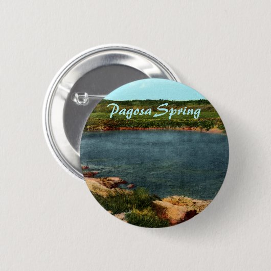 Pagosa Spring Button (Voorkant /achterkant)