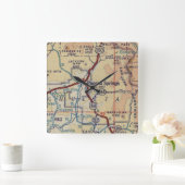 Pagosa Springs CO  Map Vierkante Klok (Huis)