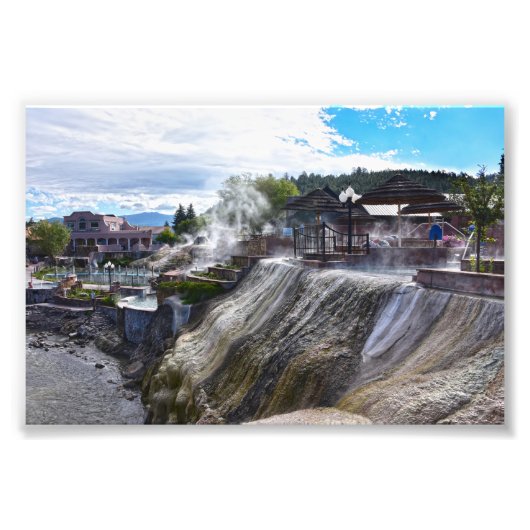 Pagosa Springs Spa, Colorado Foto Afdruk (Voorkant)