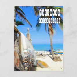 Pagudpud Strand van Ilocos Briefkaart
