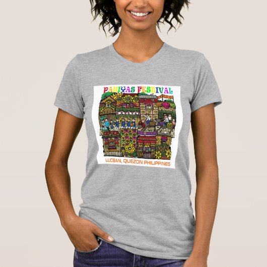 Pahiyas festival, Lucban, Quezon, Filipijns T-shir T-shirt (Voorkant)