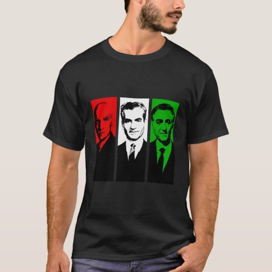 Pahlavi Koningen van Iran T-shirt (Voorkant)