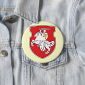 Pahonia, Wit-Rusland Ronde Button 4,0 Cm (In situ)
