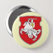 Pahonia, Wit-Rusland Ronde Button 4,0 Cm (Voorkant /achterkant)