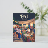 Pai Thailand Briefkaart (Staand voorkant)