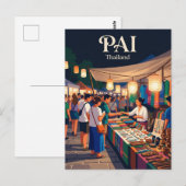 Pai Thailand Briefkaart (Voorkant / Achterkant)
