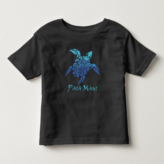 Paia Maui Tribal Turtle Polynesiaanse Style Gift Kinder Shirts (Voorkant)