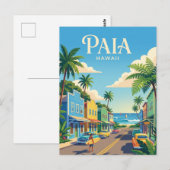Paia USA Briefkaart (Voorkant / Achterkant)