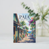 Paia USA Briefkaart (Staand voorkant)