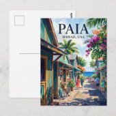 Paia USA Briefkaart (Voorkant / Achterkant)