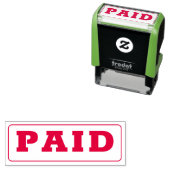 PAID Kantoor Personeel Eenvoudig bedrijf Zelfinktende Stempel (In situ)