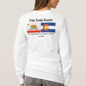 Paige Family Reunion 2007: Dames Hoodie T-shirt (Achterkant)
