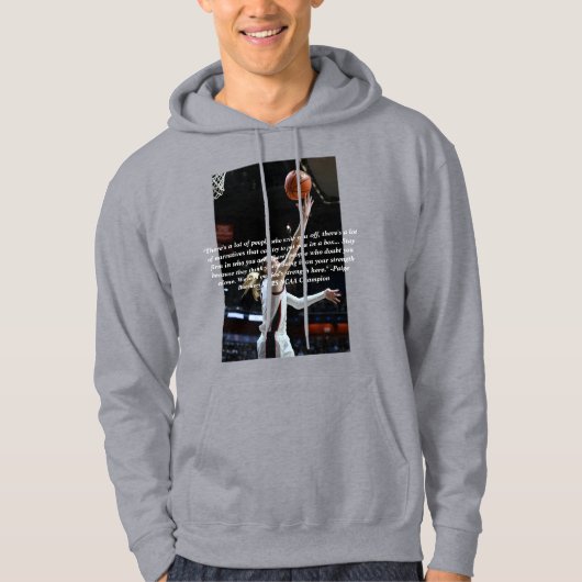 Paige - Grijze Hoodie (Voorkant)