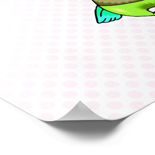 Paige Peacock Poster (Hoek)