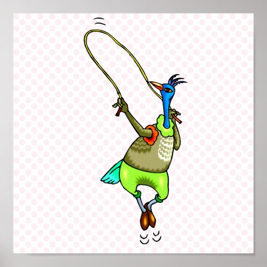 Paige Peacock Poster (Voorkant)