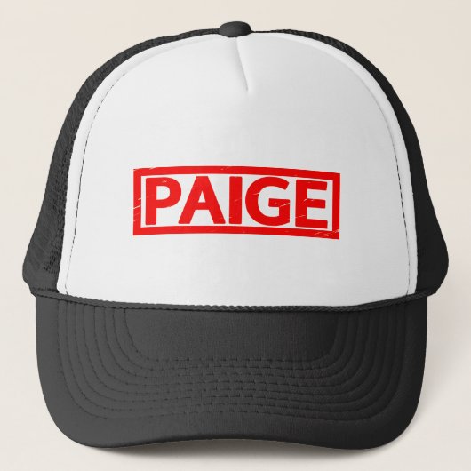 Paige Stamp Trucker Pet (Voorkant)