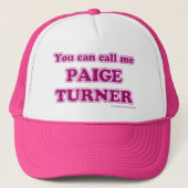 Paige Turner-Pet Trucker Pet (Voorkant)