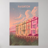 Paignton Devon Reisposter Poster (Voorkant)