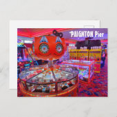 Paignton Pier Briefkaart (Voorkant / Achterkant)