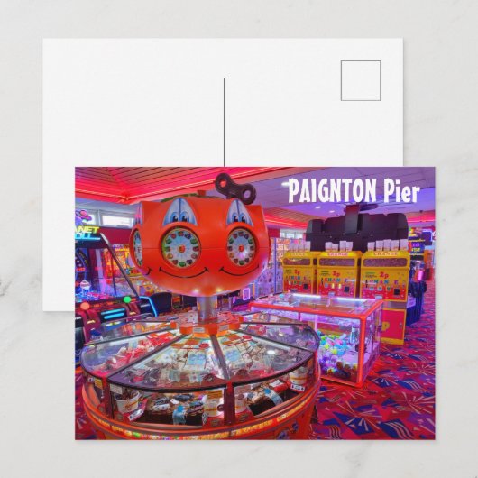 Paignton Pier Briefkaart (Voorkant / Achterkant)