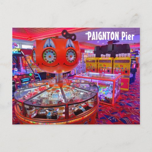 Paignton Pier Briefkaart (Voorkant)