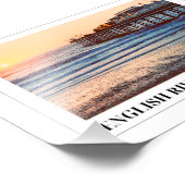 Paignton Pier, Engelse Riviera, Devon Foto Afdruk (Hoek)