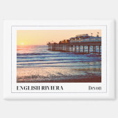 Paignton Pier, Engelse Riviera, Devon Magneet (Voorkant)