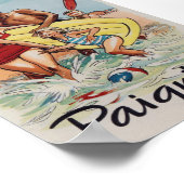 Paignton United Kingdom Vintage Travel Poster (Hoek)