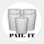 PAIL HET RONDE STICKER (Voorkant)