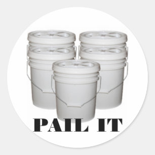PAIL HET RONDE STICKER